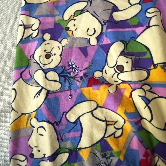 OS Winnie the Pooh LULAROE leggings buttery soft Disney bear colorful One Size - Picture 6 of 7